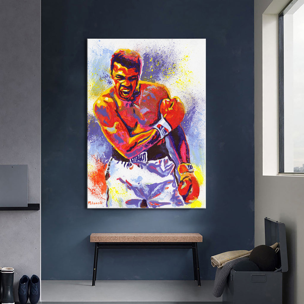 Muhammad Ali Art Print: Canvas or Paper