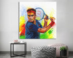 Roger Federer Art Print: Canvas or Paper