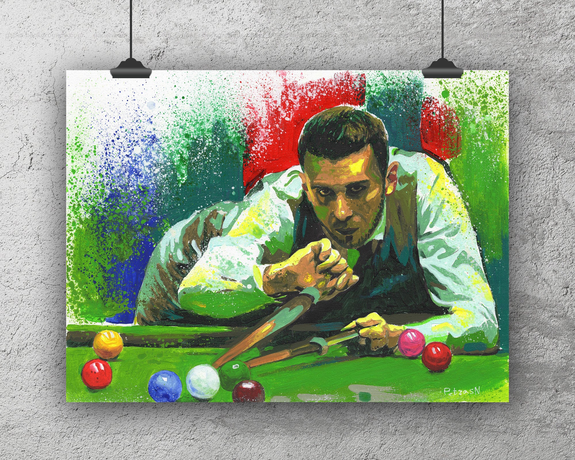 Mark Selby Art Print: Canvas or Paper
