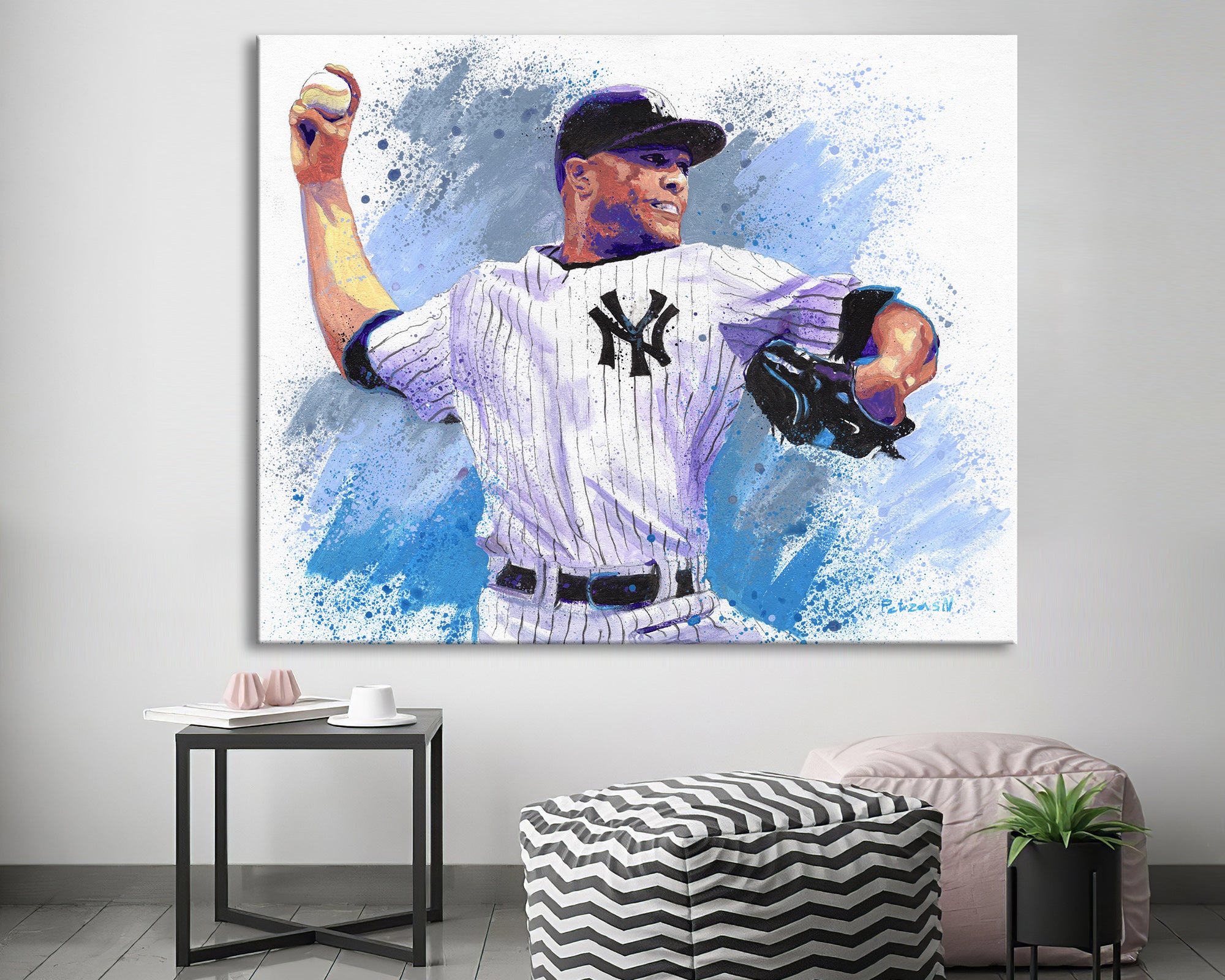 Mariano Rivera Art Print: Canvas or Paper
