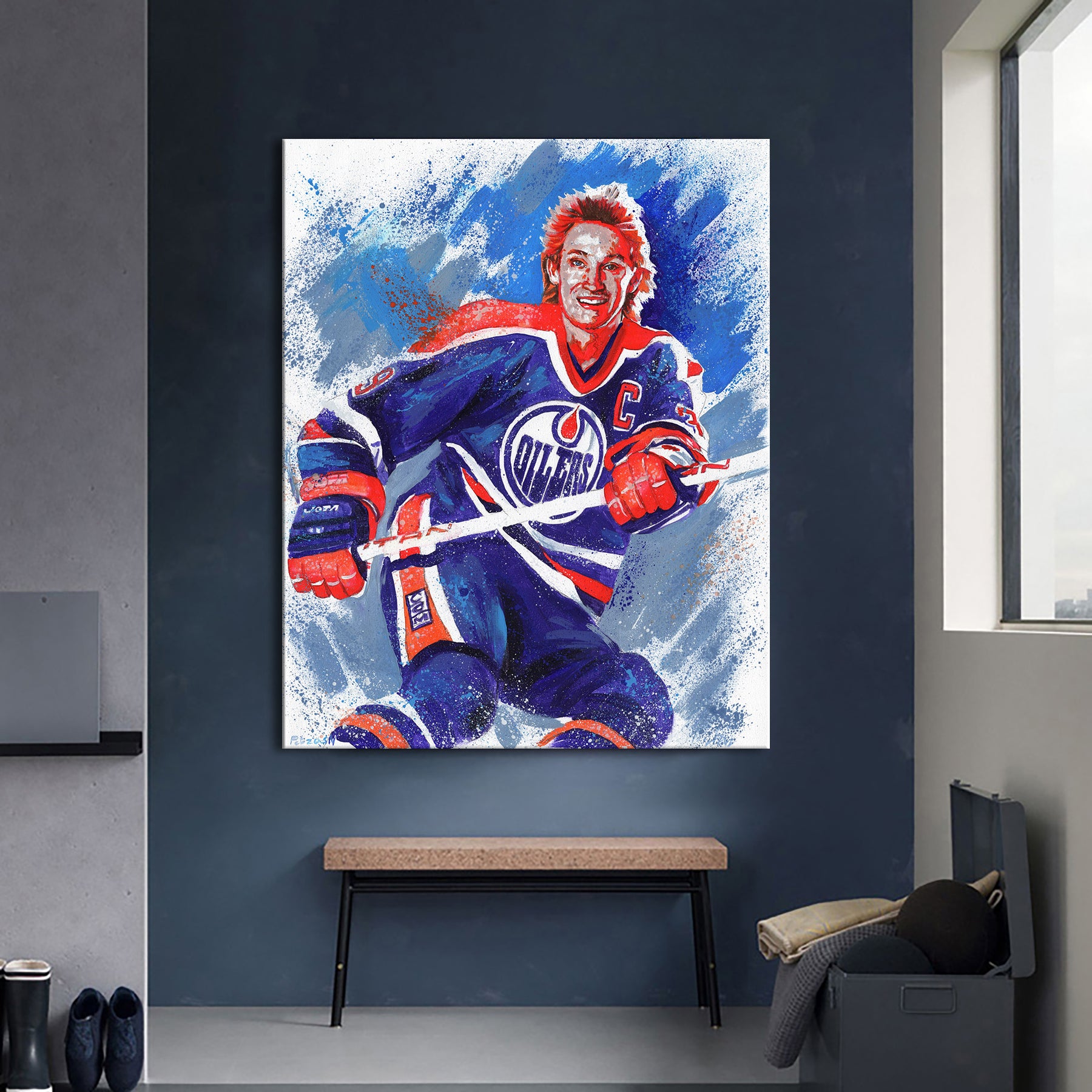 Wayne Gretzky Art Print: Canvas or Paper