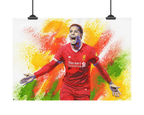 Virgil van Dijk Art Print: Canvas or Paper