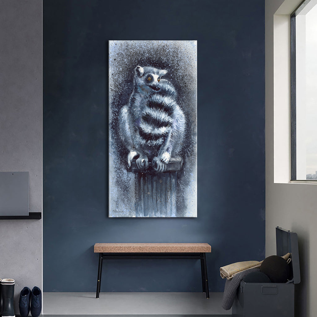 Lemur Art Print: Canvas or Paper