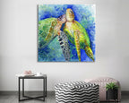 Sea Turtles Art Print: Canvas or Paper