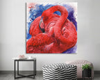 Flamingo Art Print: Canvas or Paper