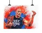 Dwayne Johnson Art Print: Canvas or Paper