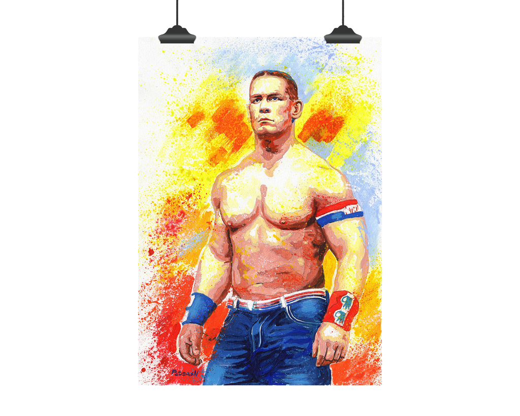 John Cena Art Print: Canvas or Paper