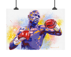 Floyd Mayweather Art Print: Canvas or Paper