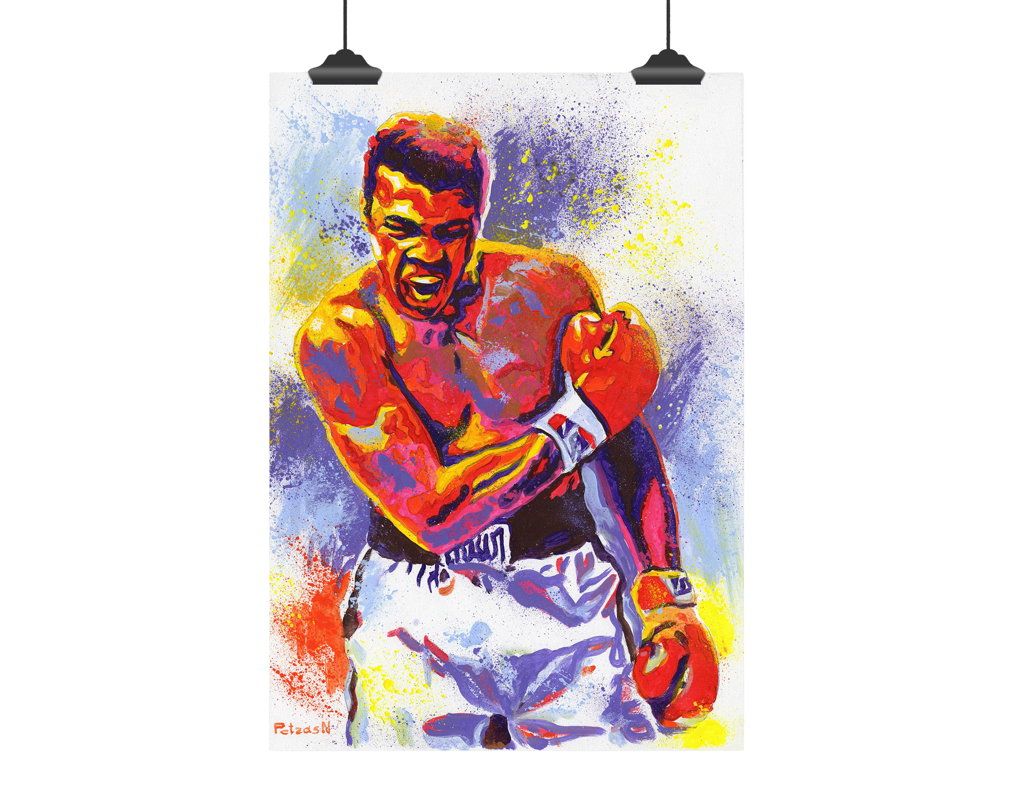 Muhammad Ali Art Print: Canvas or Paper