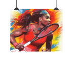 Serena Williams Art Print: Canvas or Paper