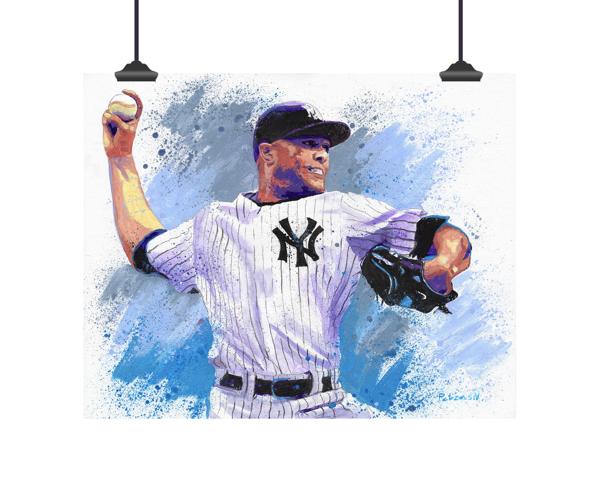 Mariano Rivera Art Print: Canvas or Paper