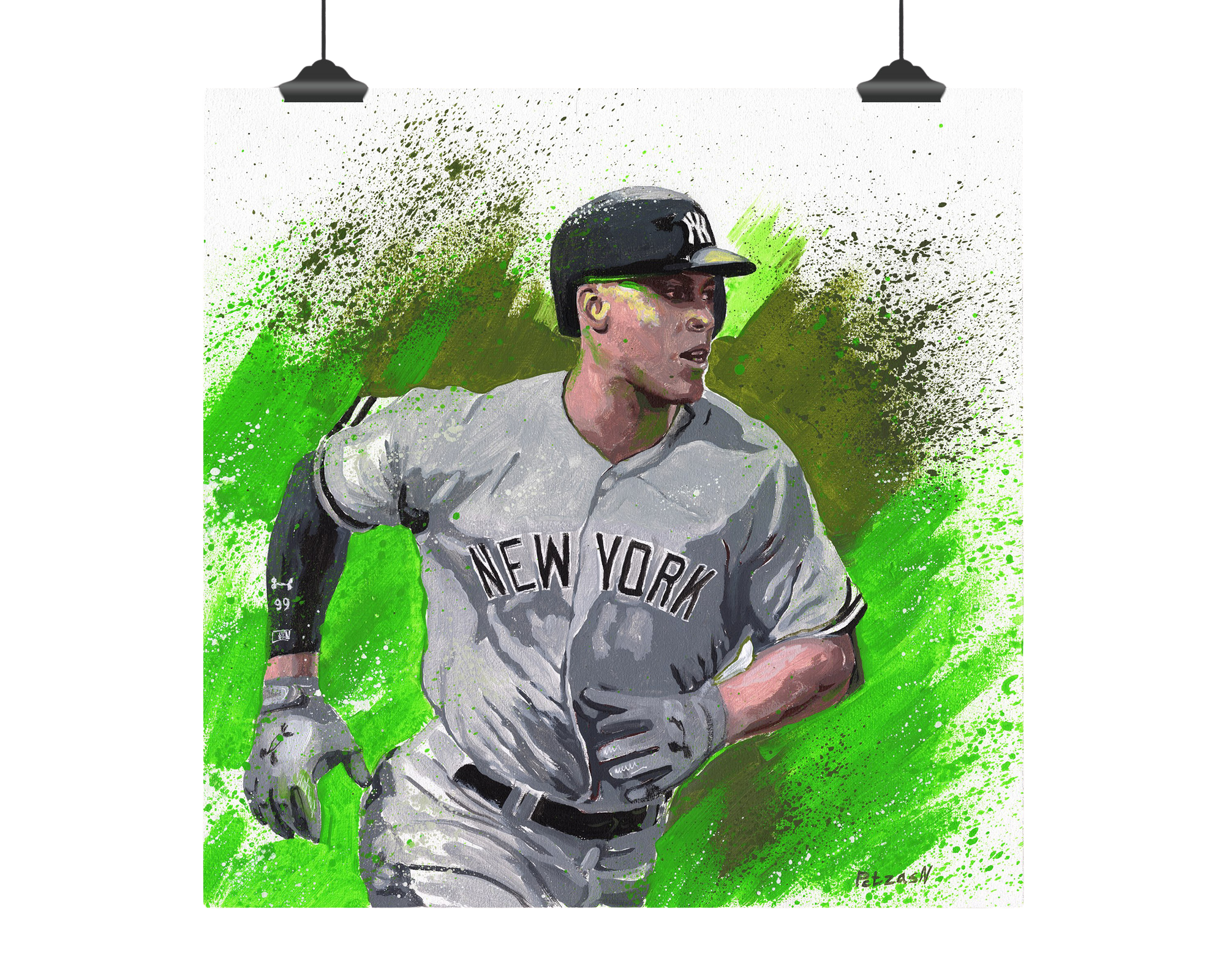 Aaron Judge Art Print: Canvas or Paper