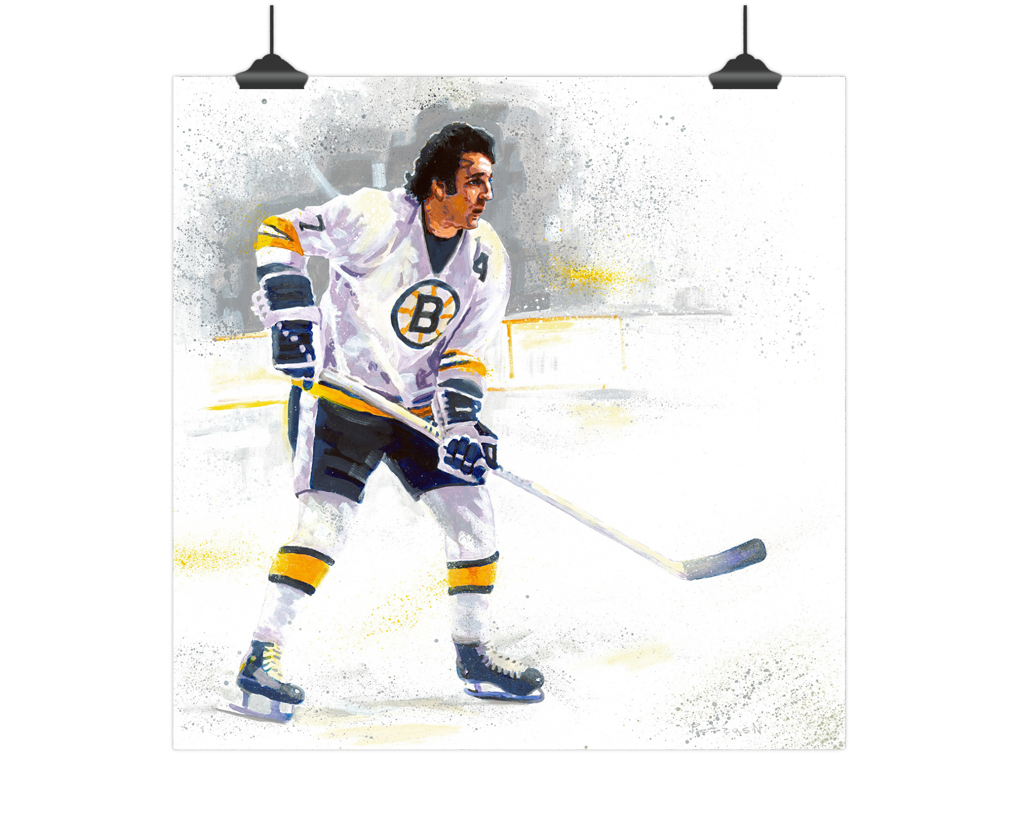 Phil Esposito Art Print: Canvas or Paper