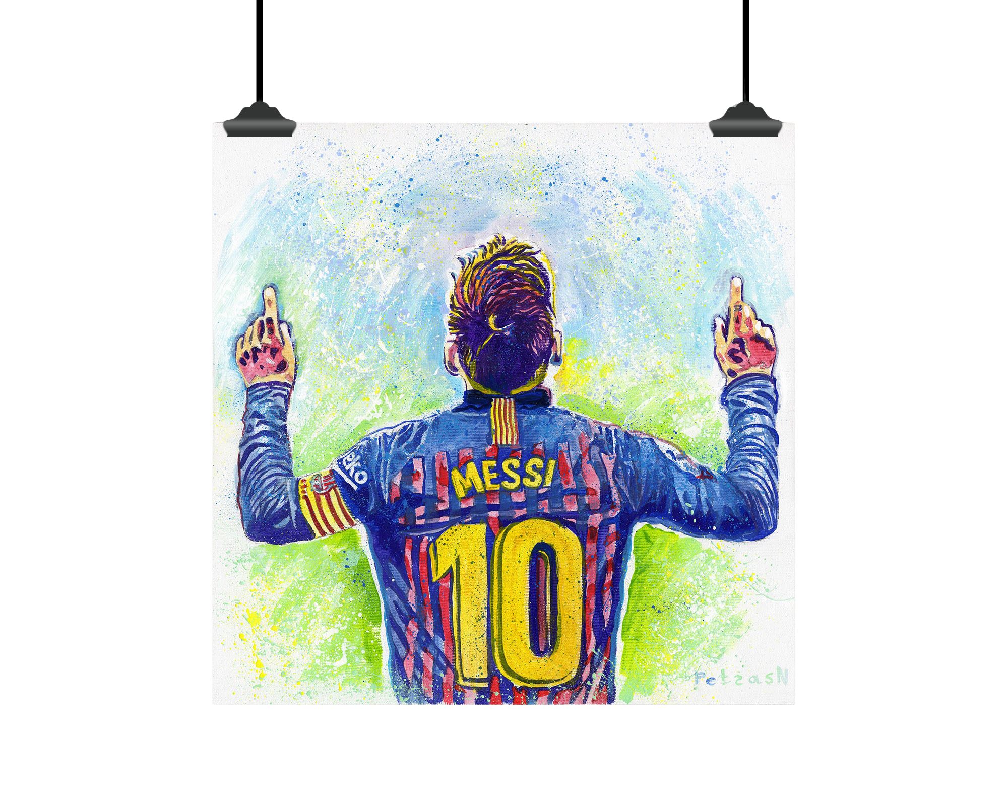 Lionel Messi Art Print: Canvas or Paper