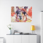 Llama Art Print: Canvas or Paper