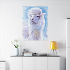 Alpaca Art Print: Canvas or Paper