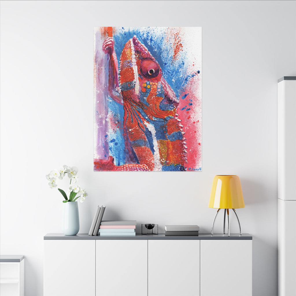 Chameleon Art Print: Canvas or Paper