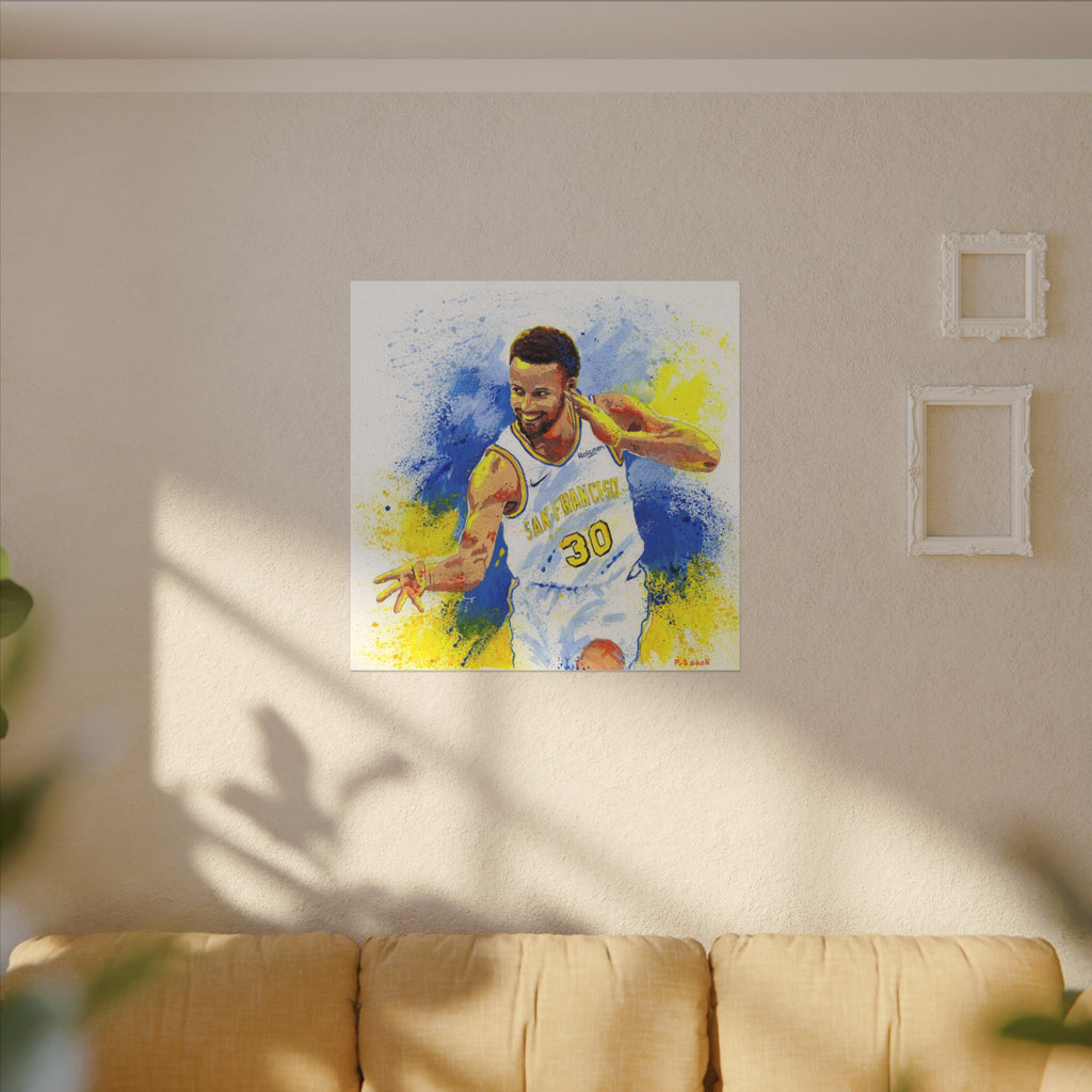 Stephen Curry Art Print: Canvas or Paper