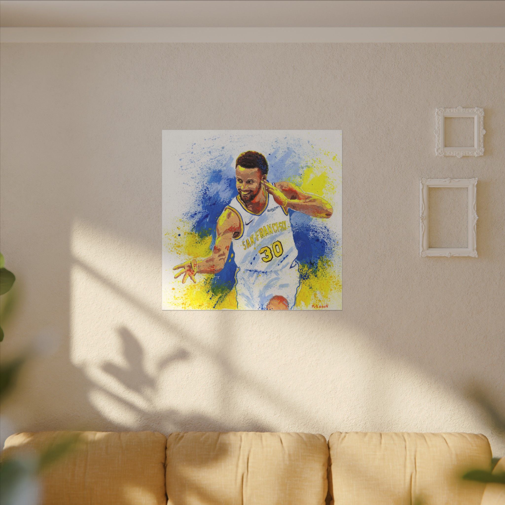 Stephen Curry Art Print: Canvas or Paper