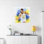 Stephen Curry Art Print: Canvas or Paper