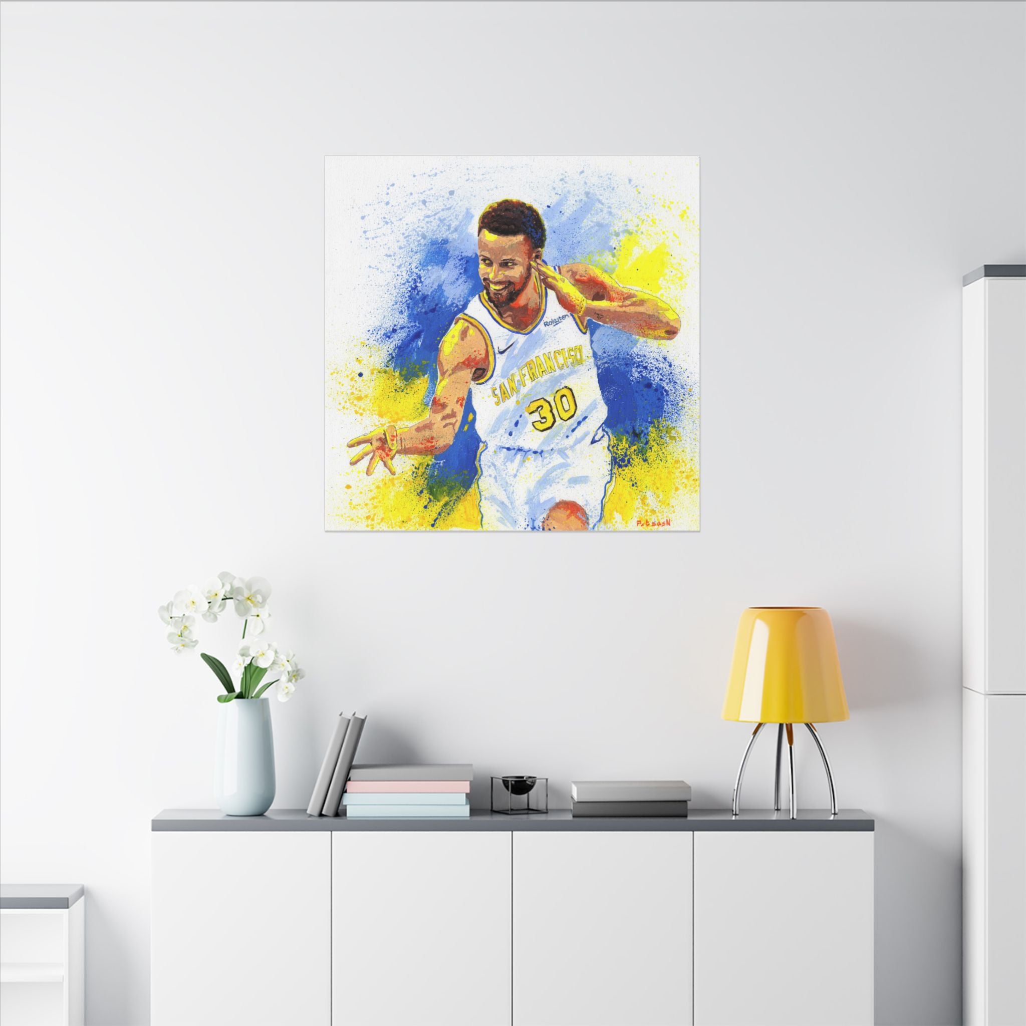 Stephen Curry Art Print: Canvas or Paper