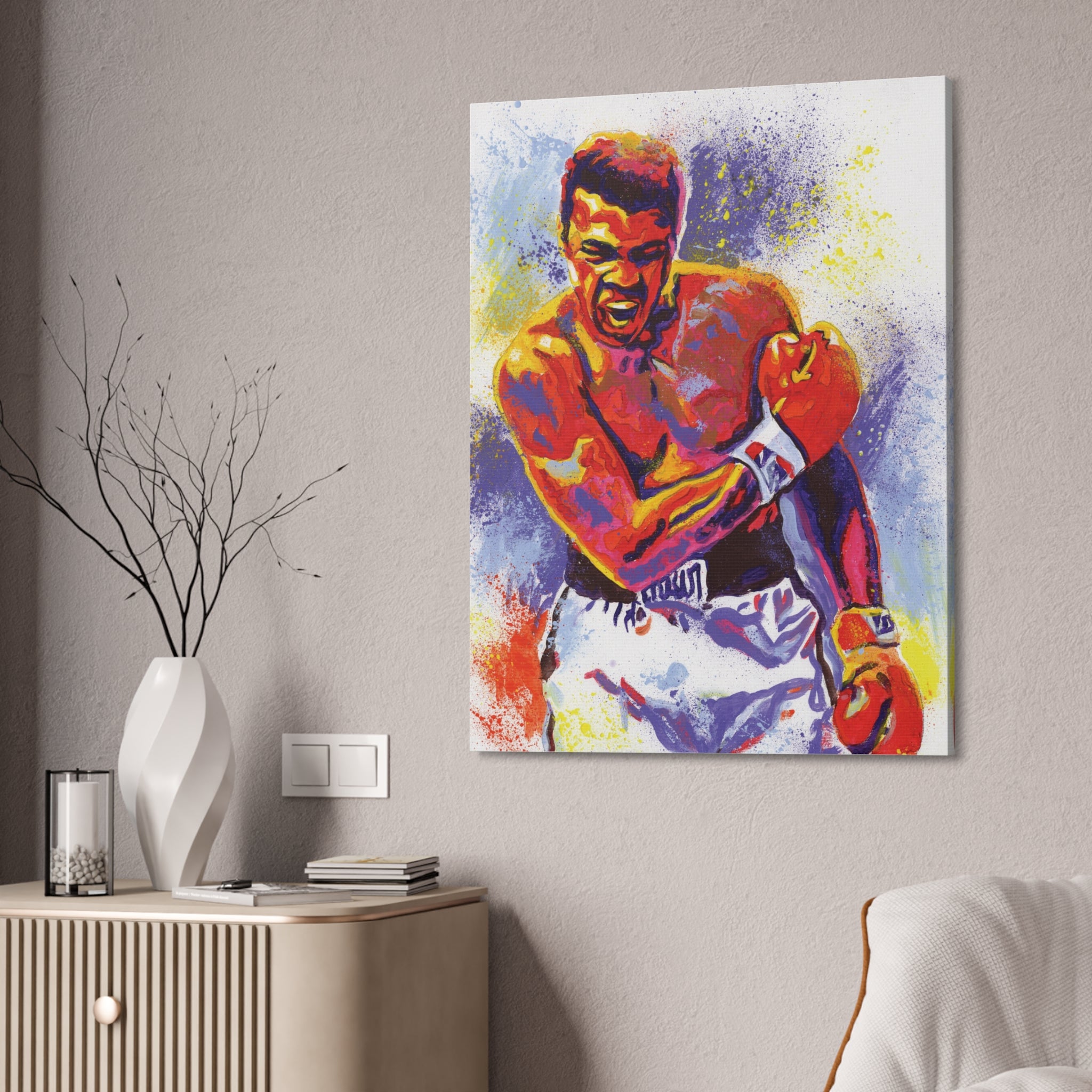 Muhammad Ali Art Print: Canvas or Paper
