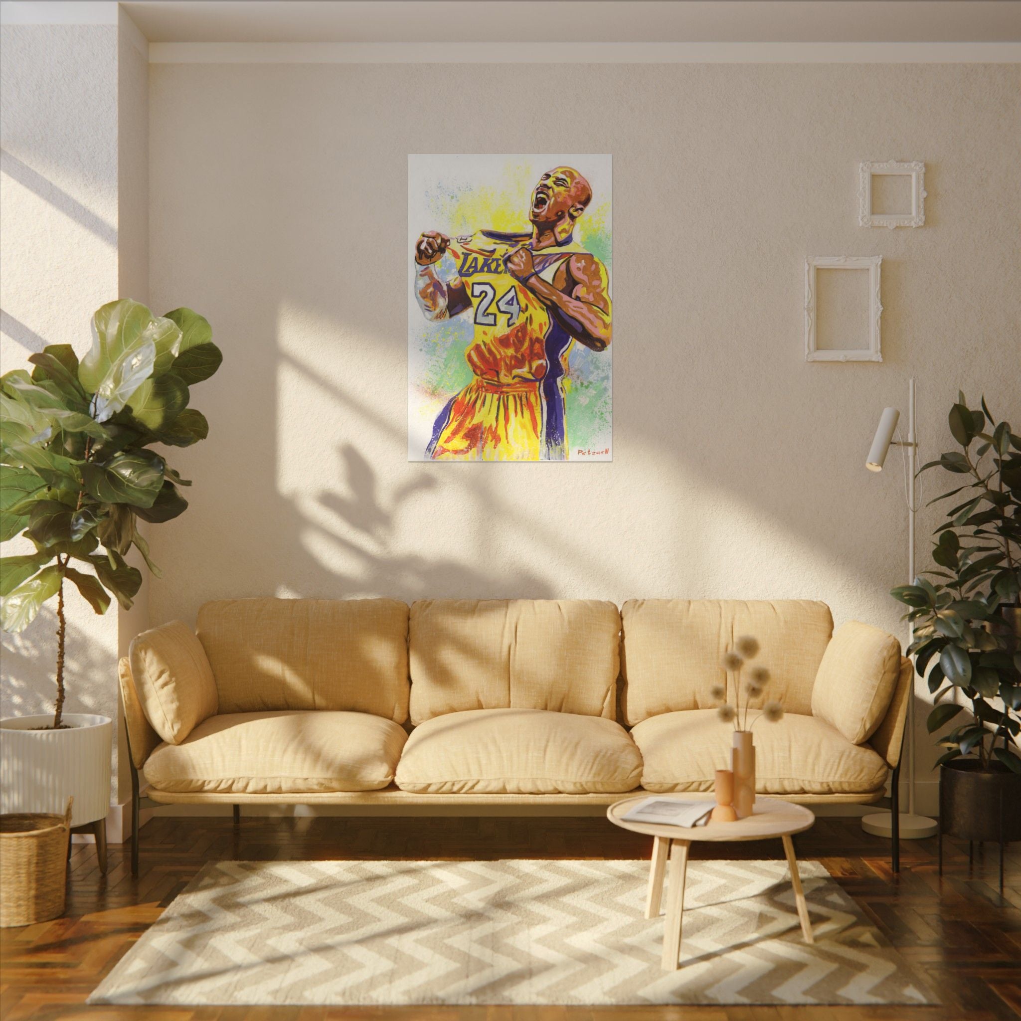 Kobe Bryant Art Print: Canvas or Paper