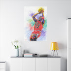 Michael Jordan Art Print: Canvas or Paper