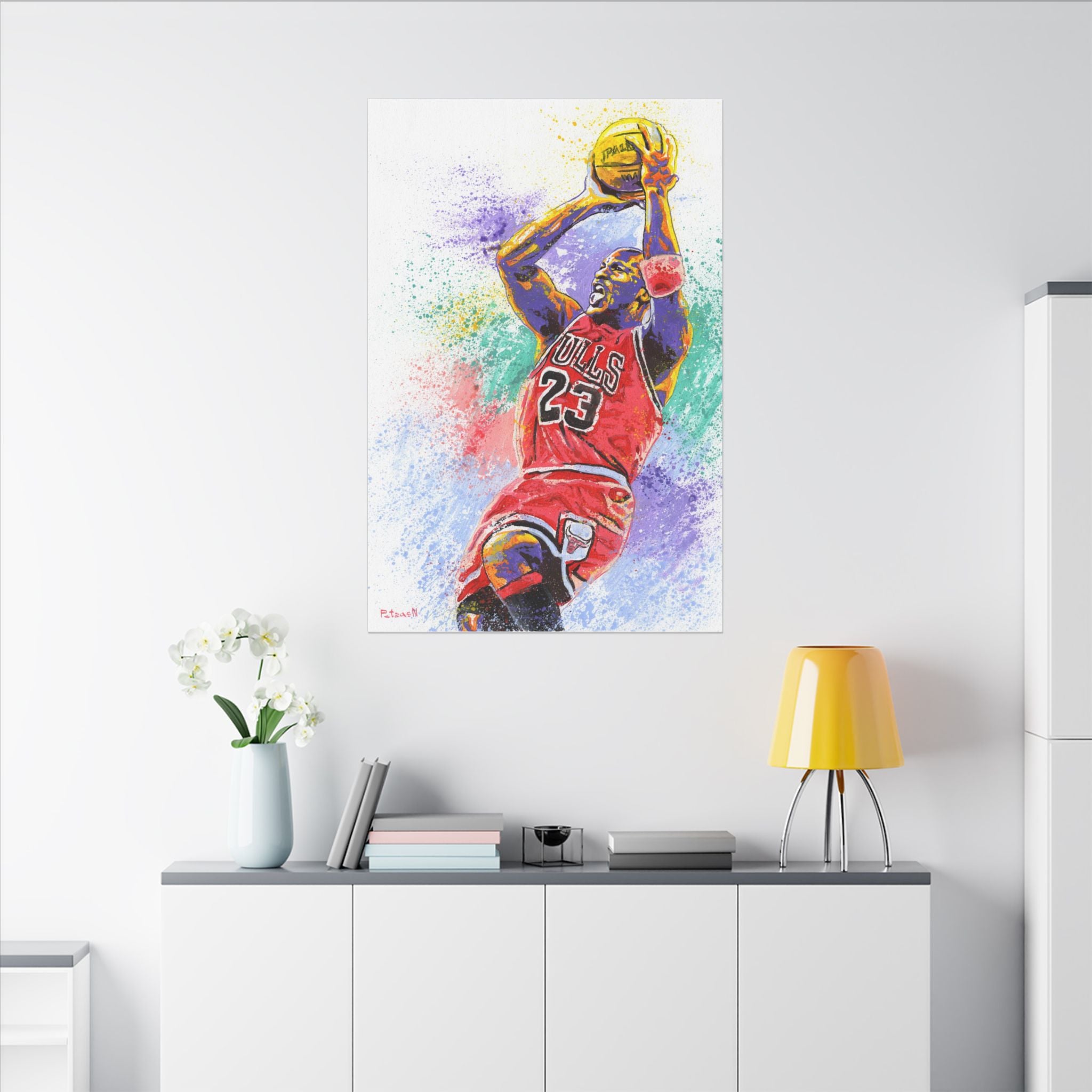 Michael Jordan Art Print: Canvas or Paper