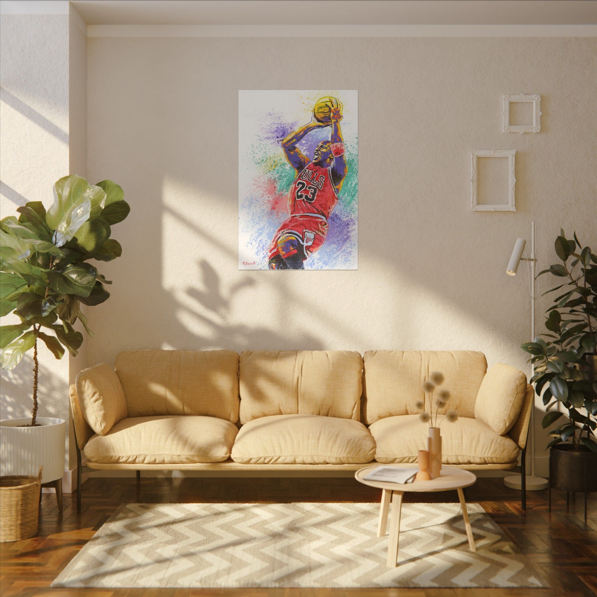 Michael Jordan Art Print: Canvas or Paper