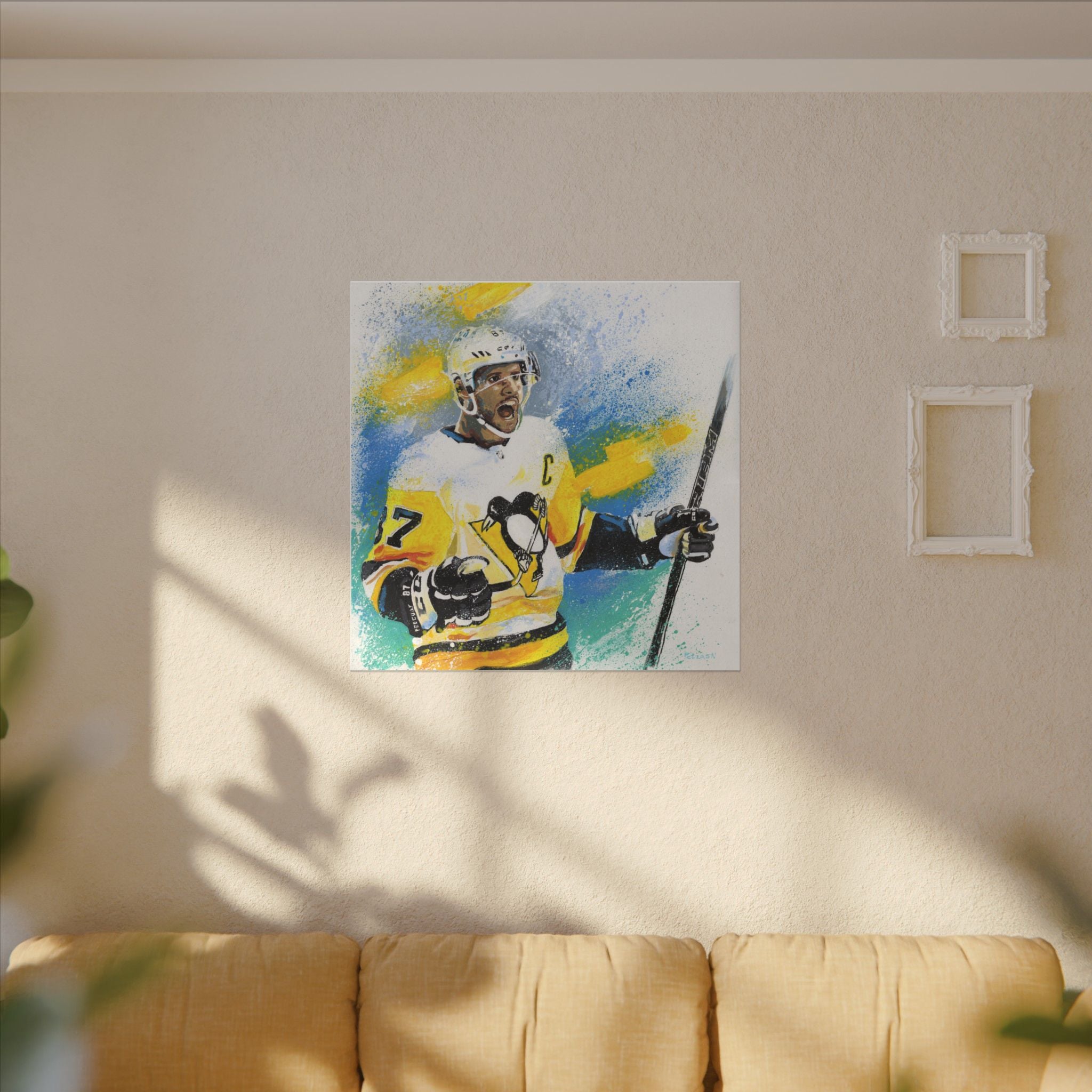 Sidney Crosby Art Print: Canvas or Paper