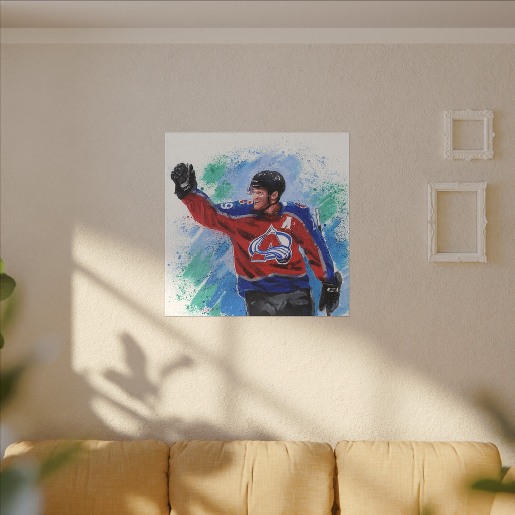Nathan MacKinnon Art Print: Canvas or Paper
