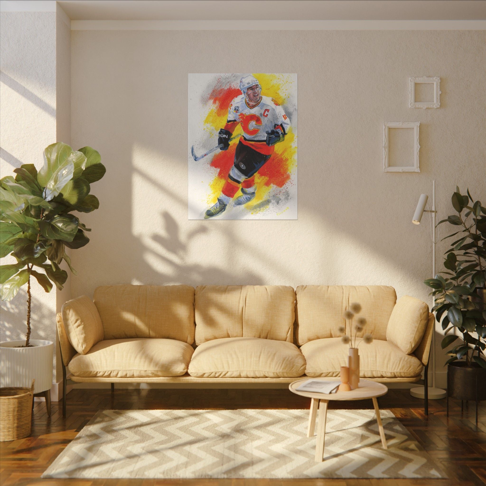 Jarome Iginla Art Print: Canvas or Paper