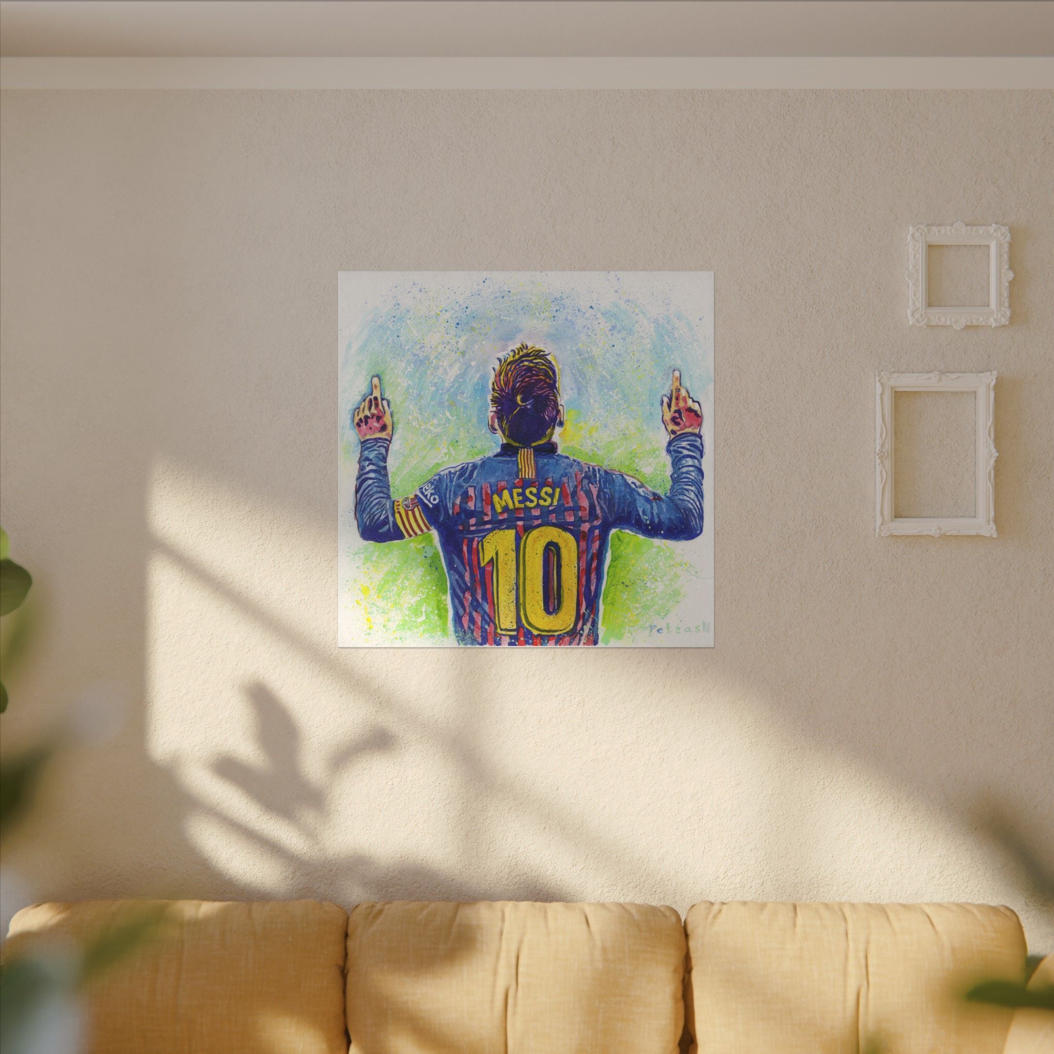 Lionel Messi Art Print: Canvas or Paper