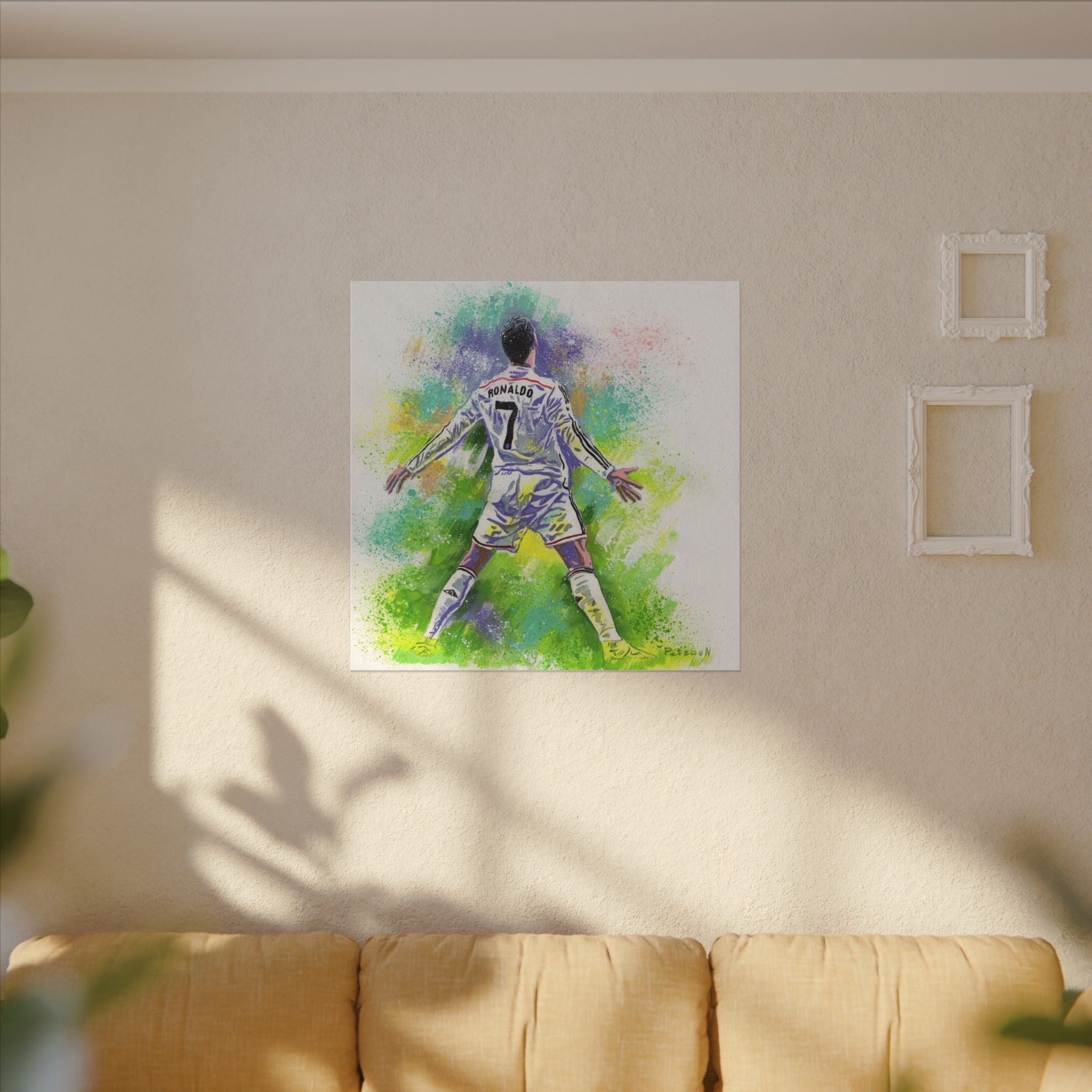 Cristiano Ronaldo Art Print: Canvas or Paper