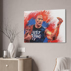 Dwayne Johnson Art Print: Canvas or Paper