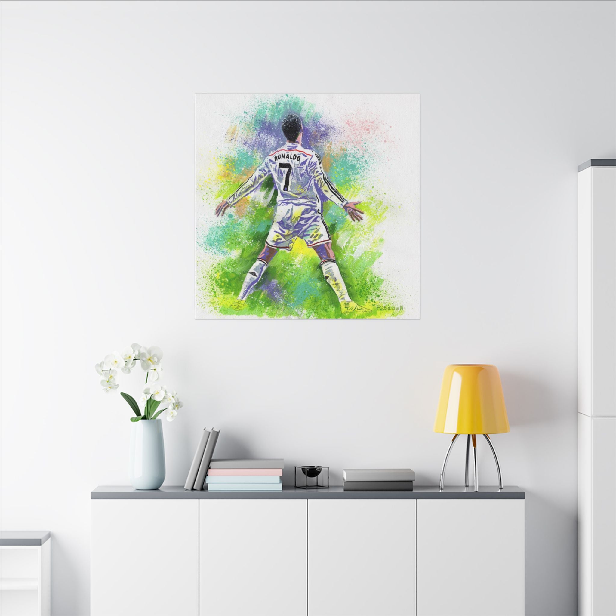 Cristiano Ronaldo Art Print: Canvas or Paper