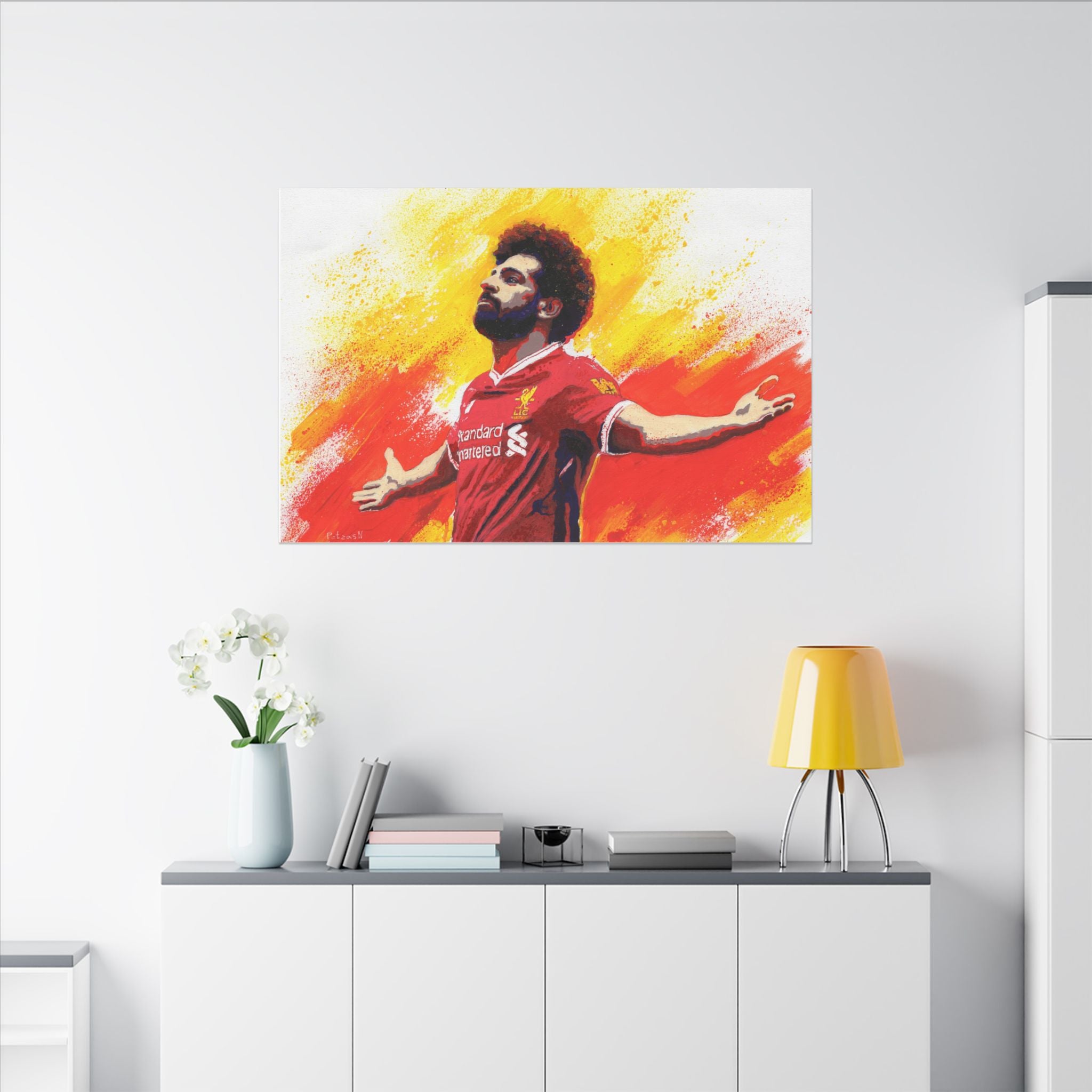 Mohamed Salah Art Print: Canvas or Paper