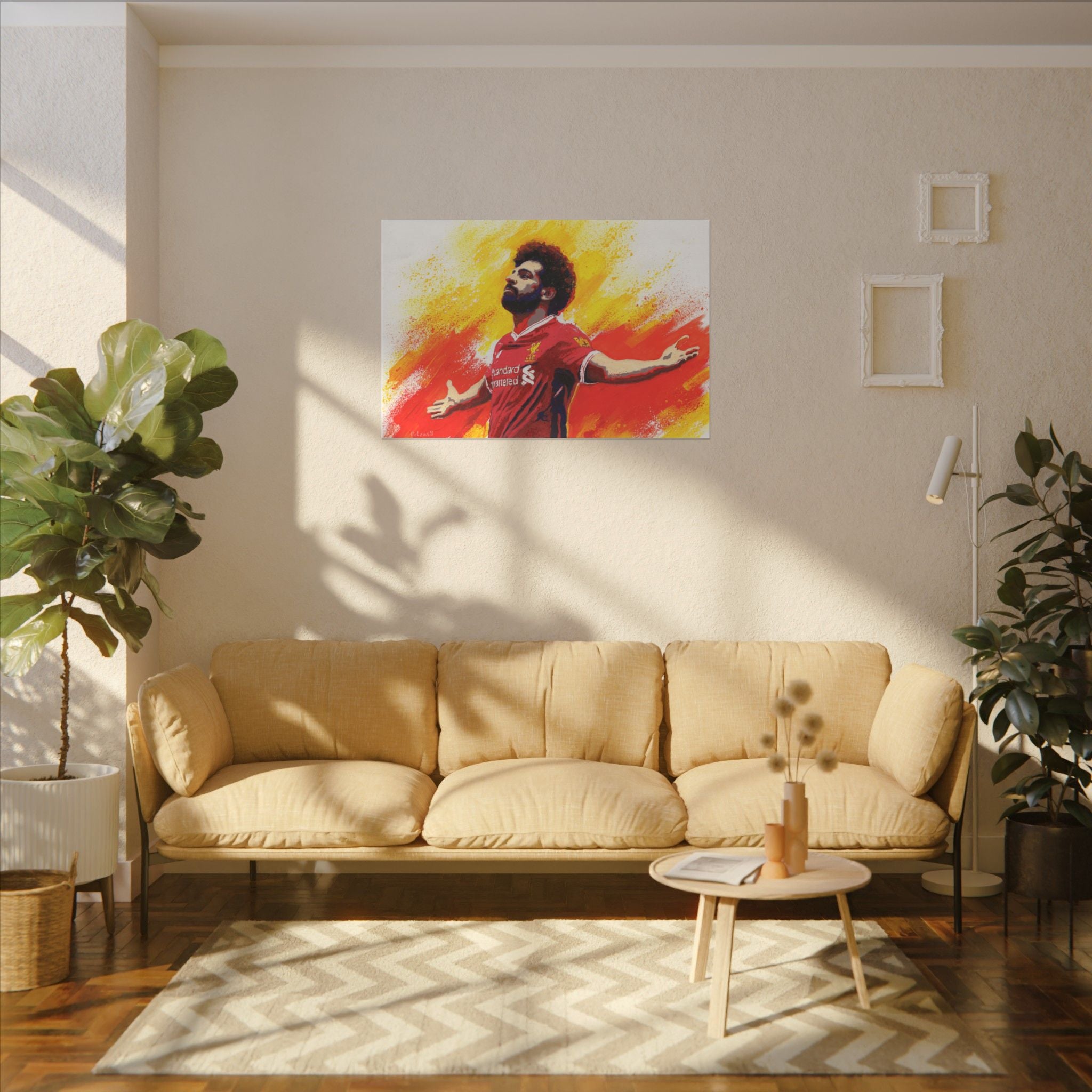 Mohamed Salah Art Print: Canvas or Paper