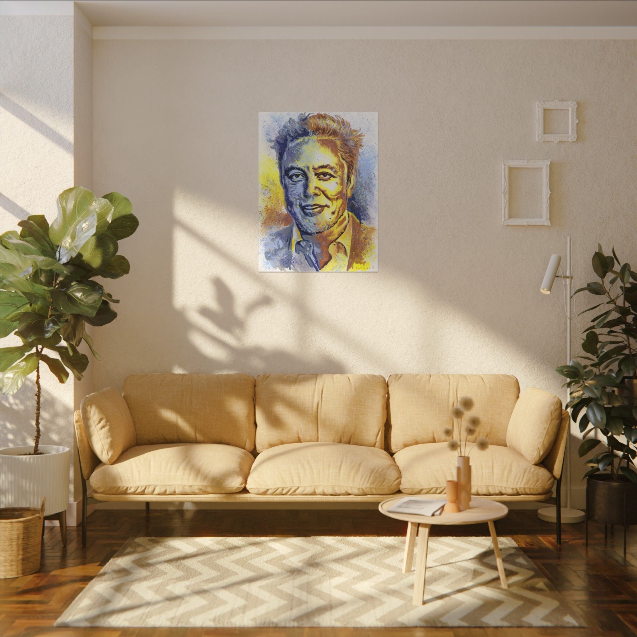 Elon Musk Art Print: Canvas or Paper