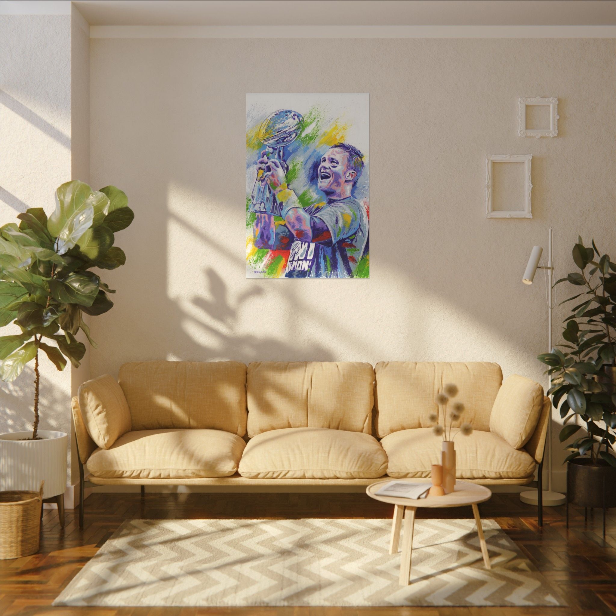 Tom Brady Art Print: Canvas or Paper