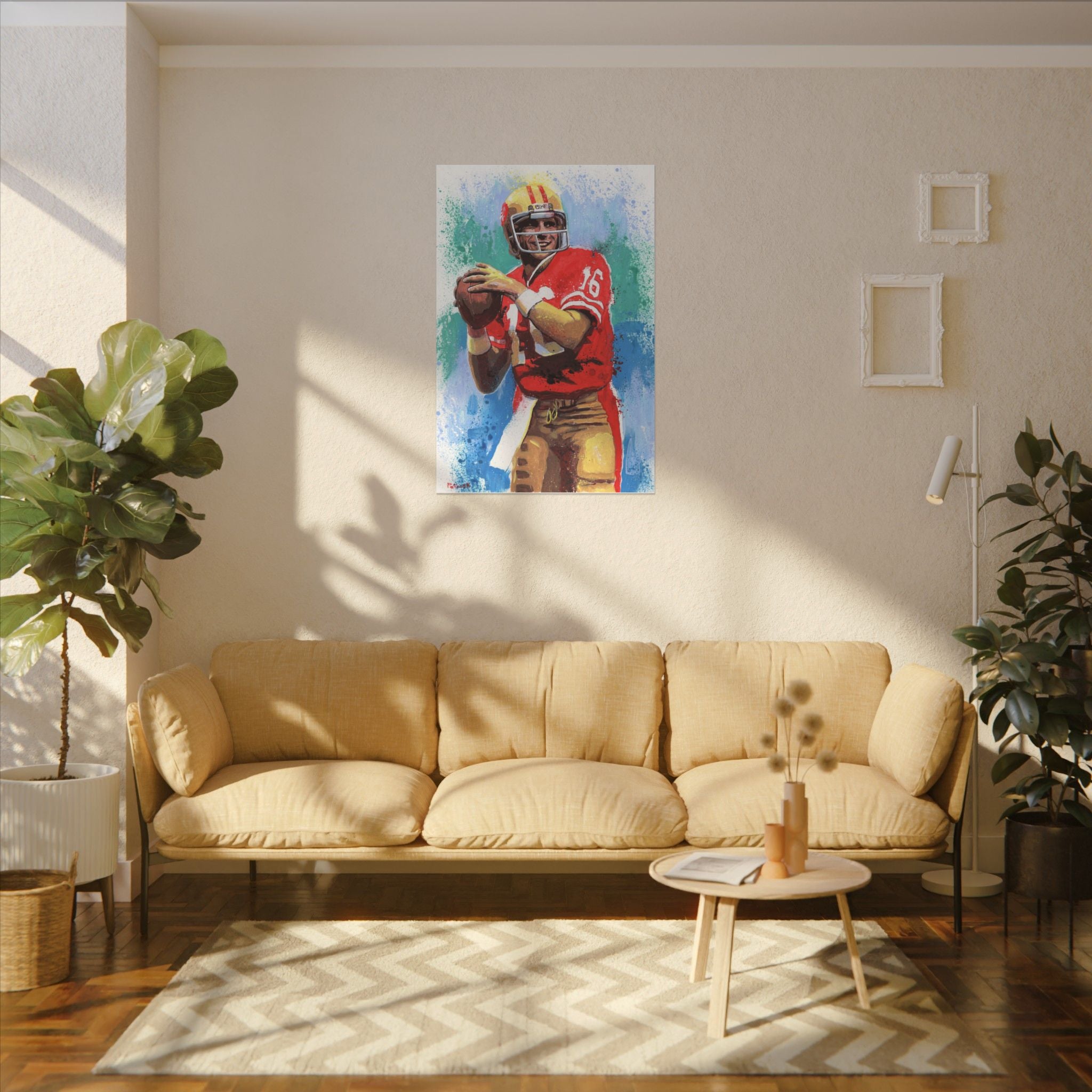Joe Montana Art Print: Canvas or Paper