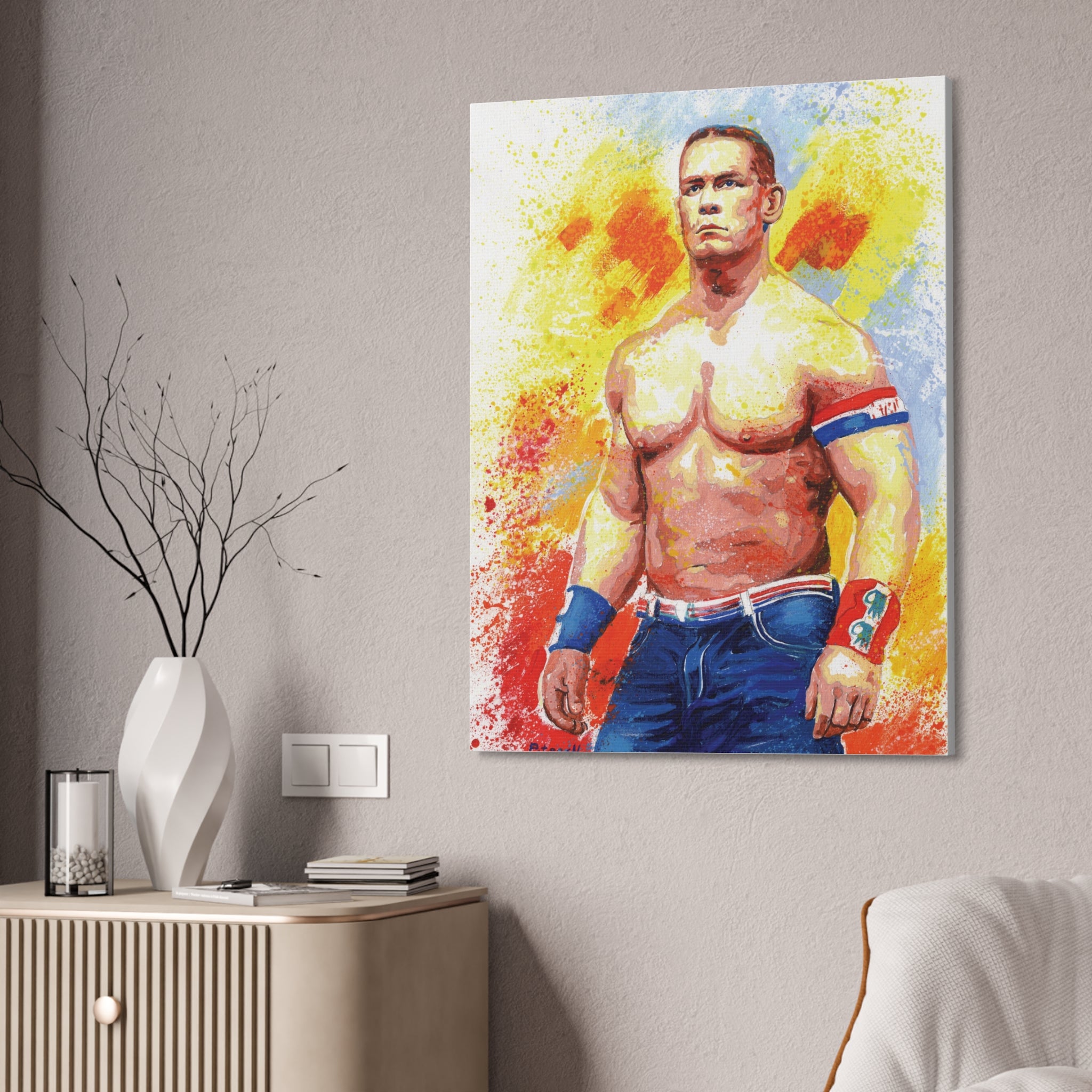 John Cena Art Print: Canvas or Paper
