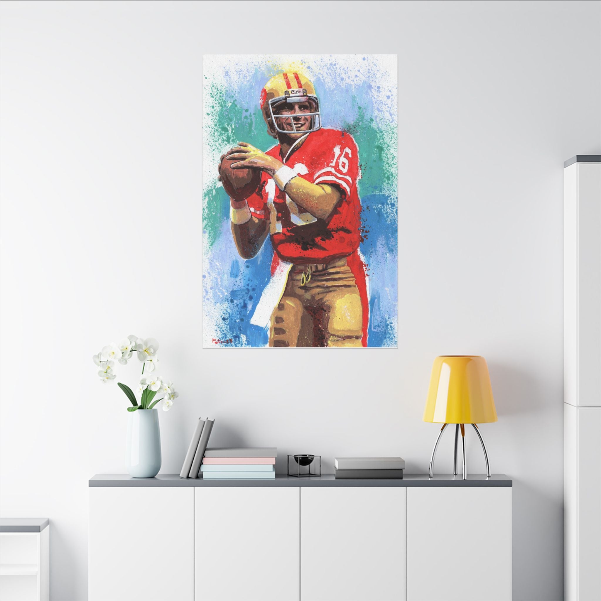 Joe Montana Art Print: Canvas or Paper