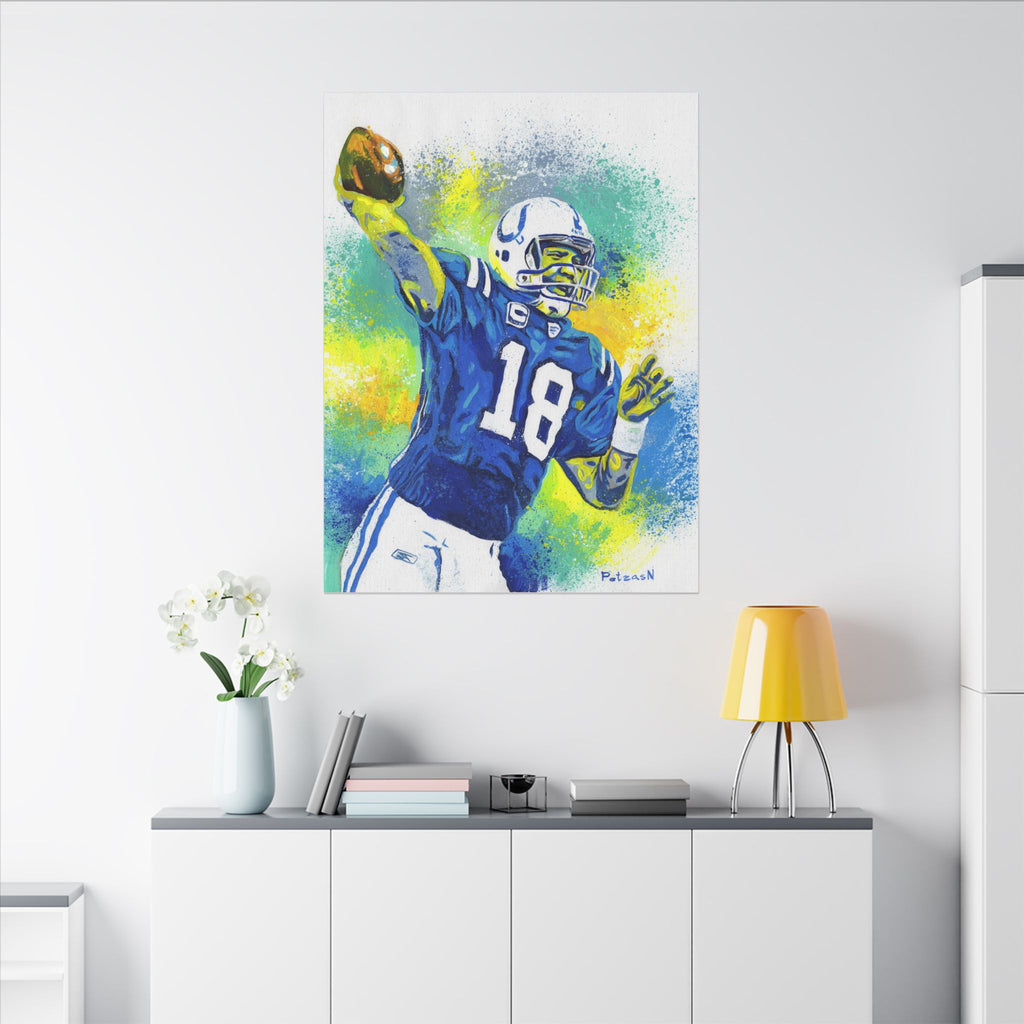 Peyton Manning Art Print: Canvas or Paper