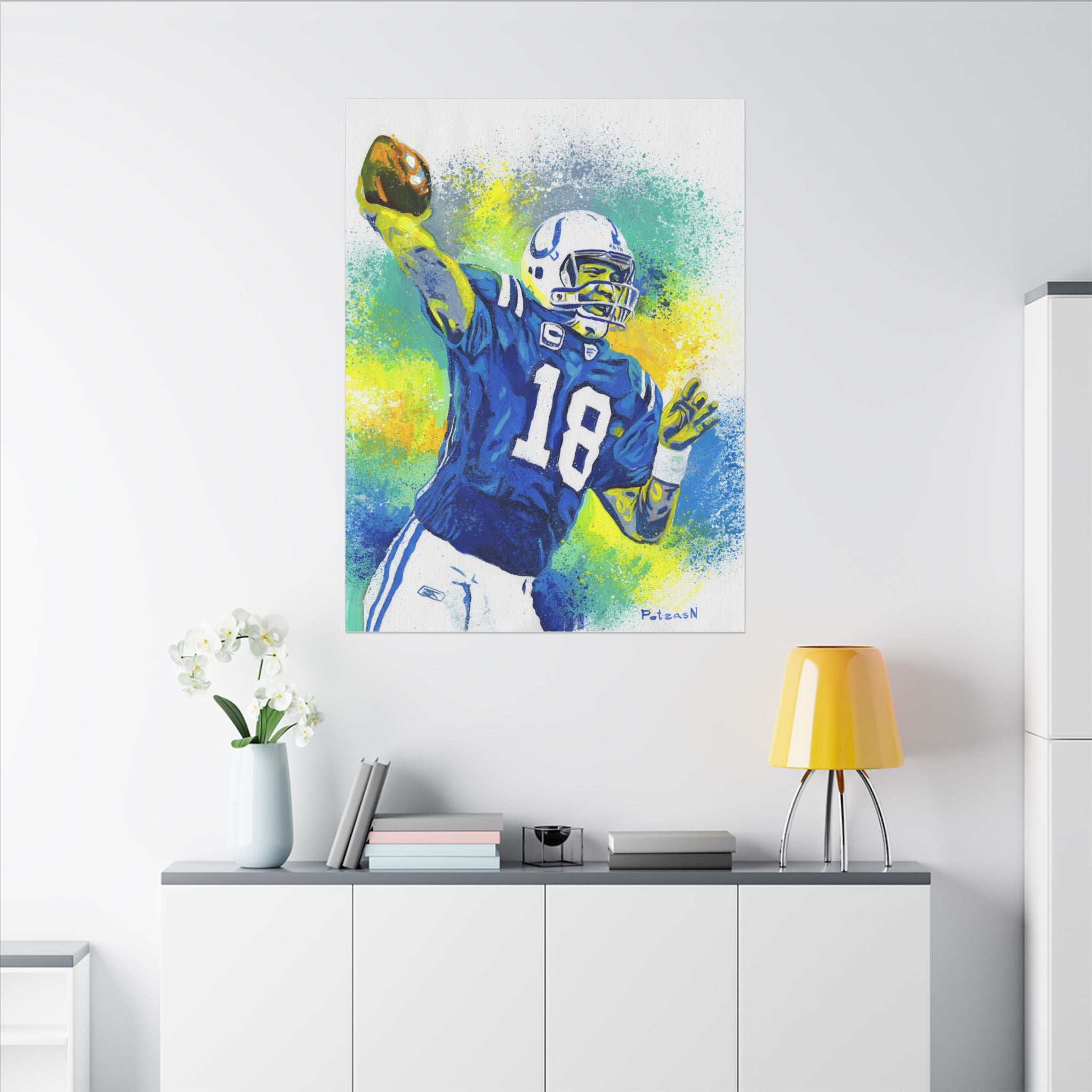 Peyton Manning Art Print: Canvas or Paper