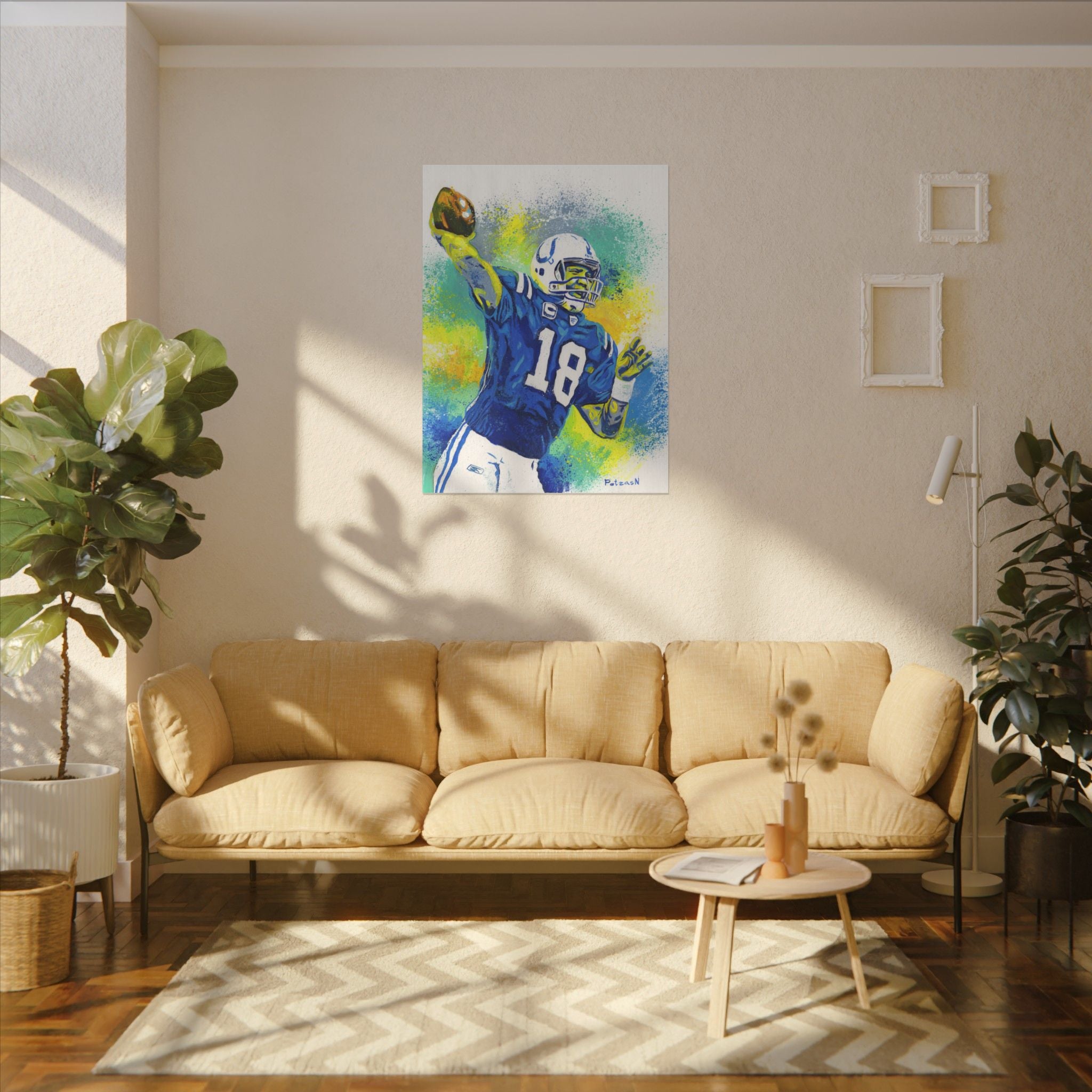 Peyton Manning Art Print: Canvas or Paper