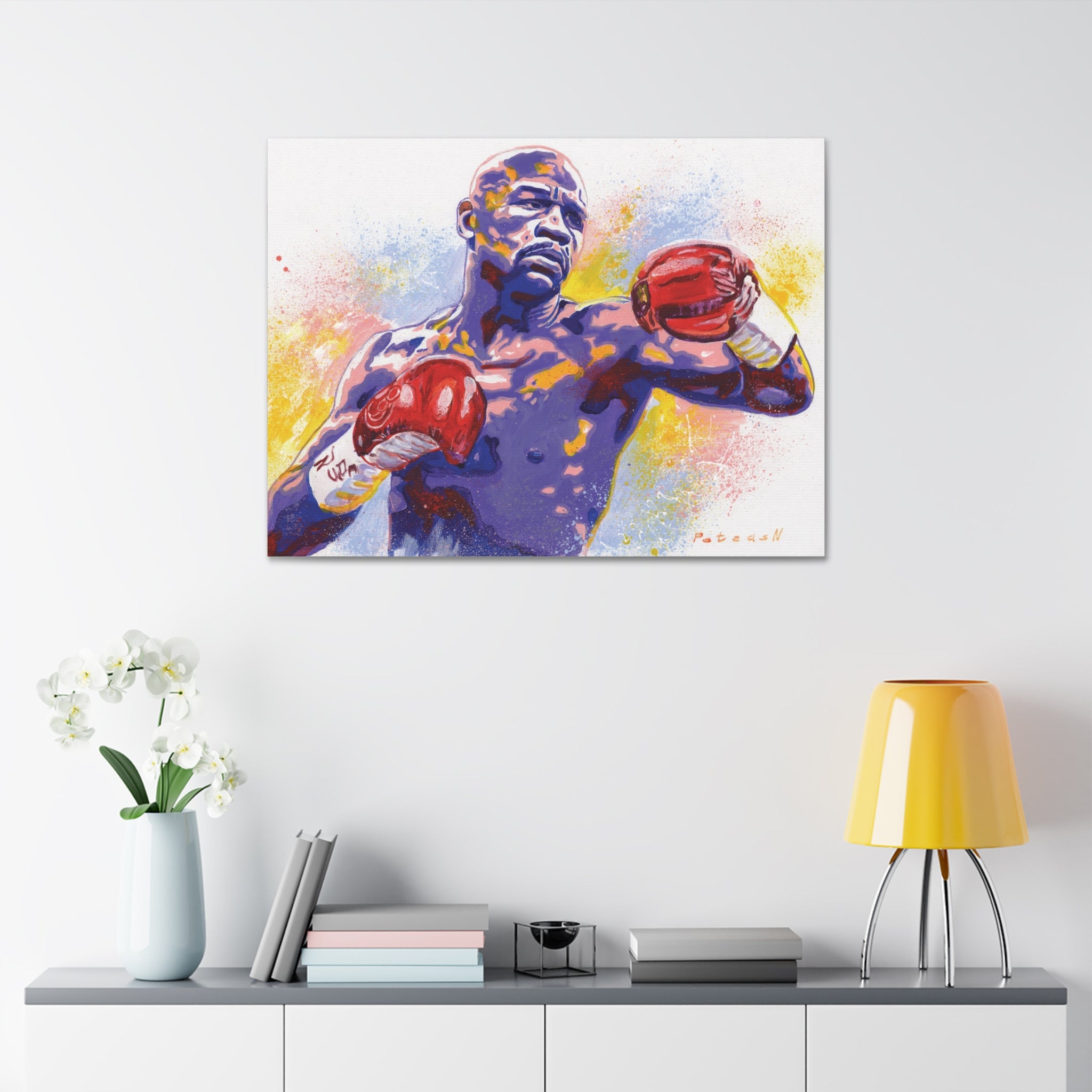 Floyd Mayweather Art Print: Canvas or Paper