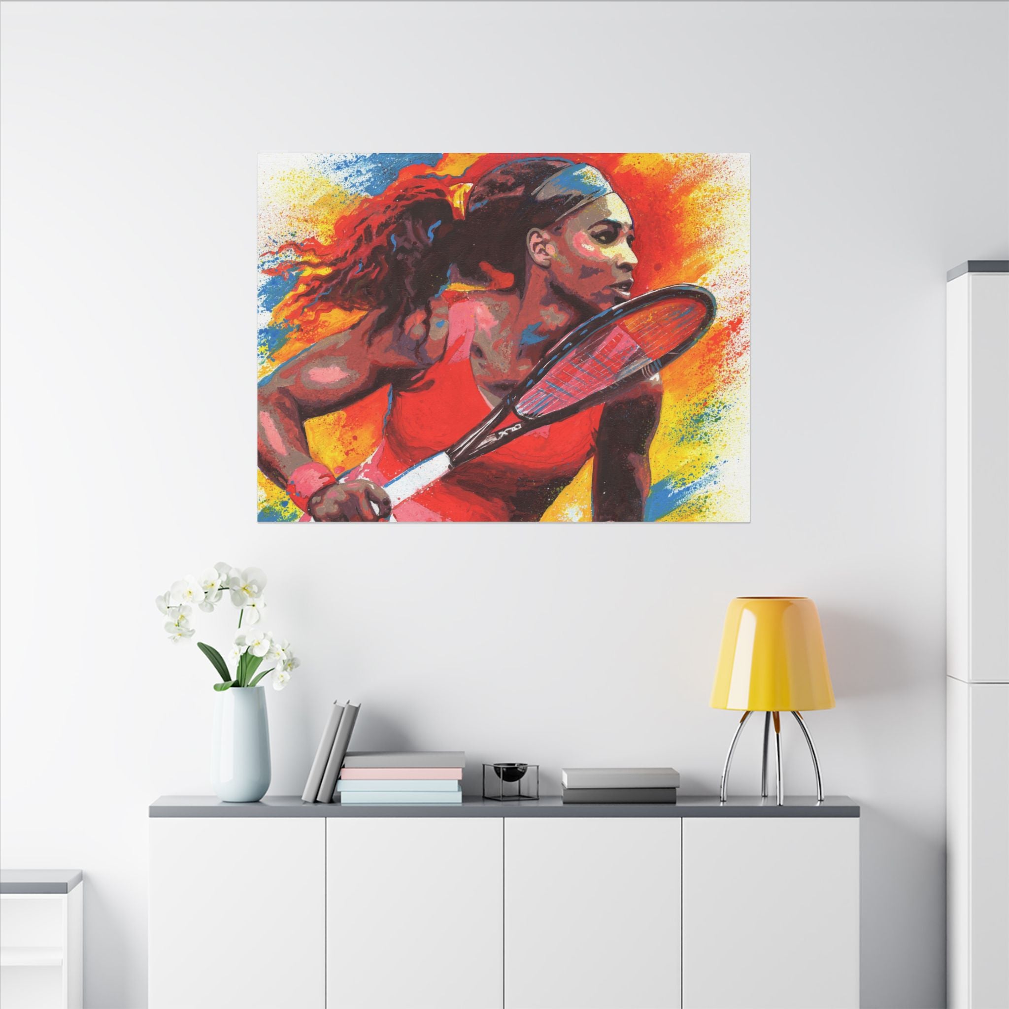 Serena Williams Art Print: Canvas or Paper