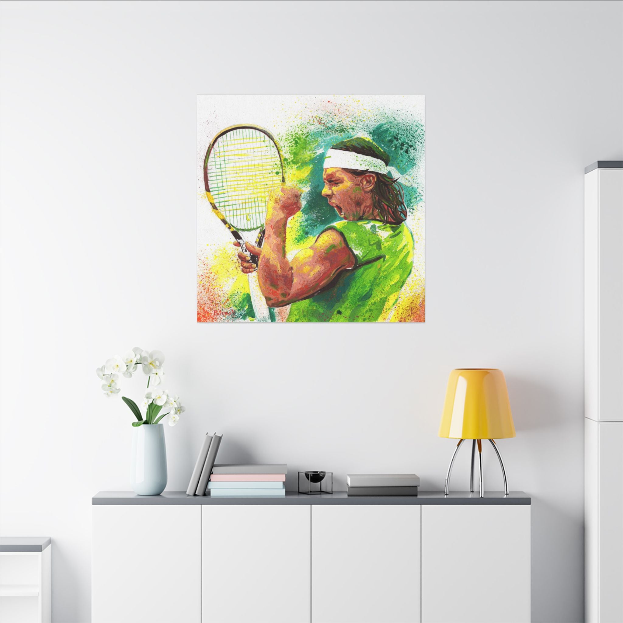 Rafael Nadal Art Print: Canvas or Paper